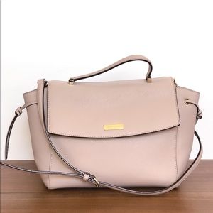 Kate Spade satchel crossbody (taupe)